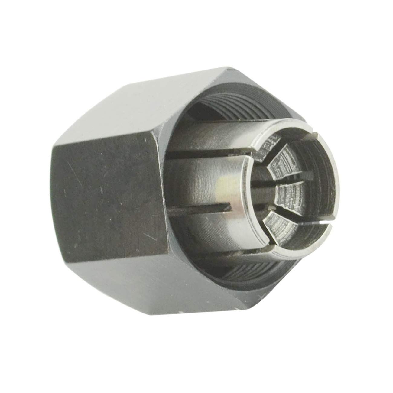 HAKATOP 19691 1/4" Router Collet Replacement For Dewalt 326286-04 Big Horn 1/4" Bosch 2610906283 Hitachi 323-293 RC025DW