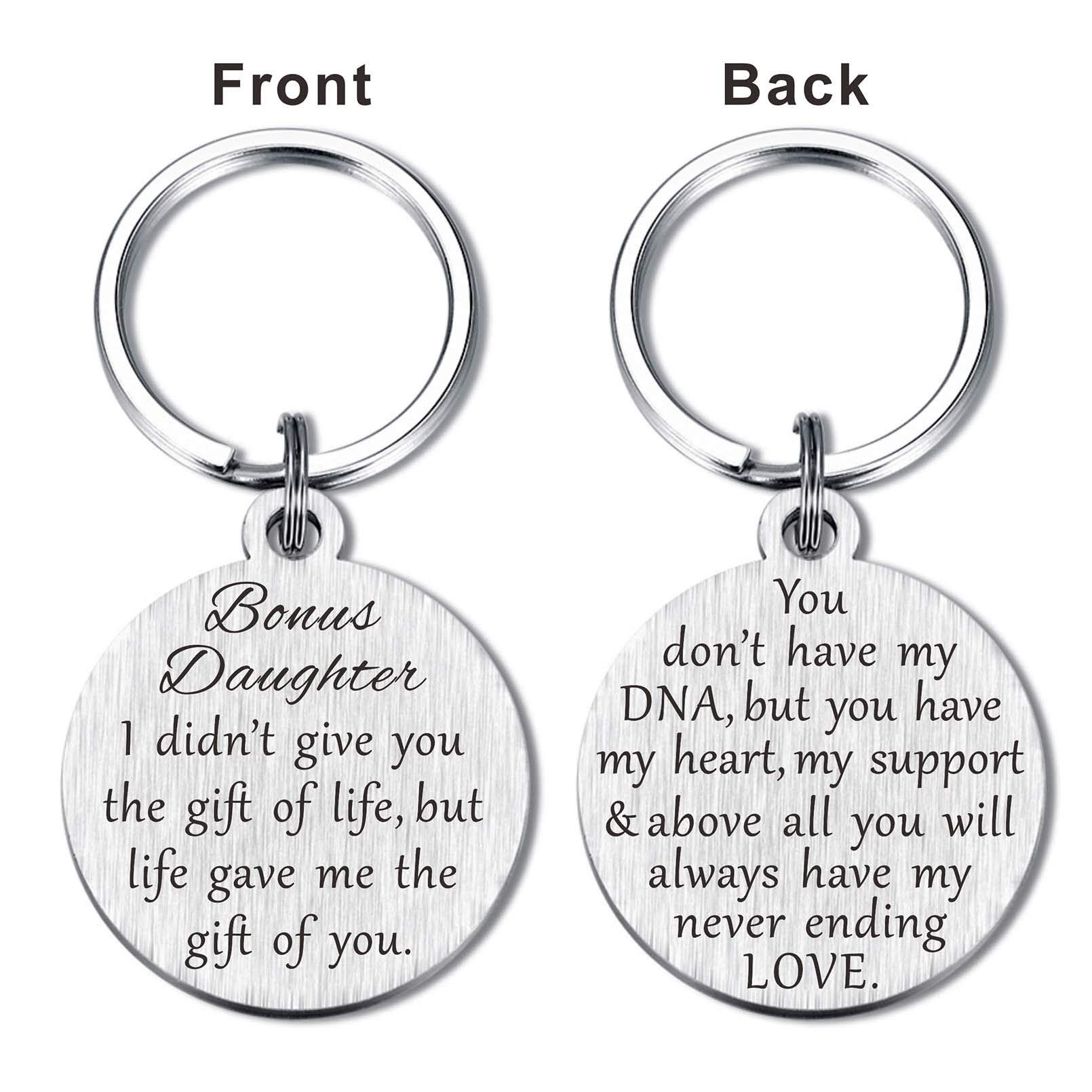 MXRSDF Bonus Daughter Gifts - Stepdaughter Gifts from Stepmom and Stepdad