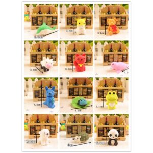 Animal Erasers Desk Pet 40 Pack 3D Animal Erasers for Kids Cute Fun Puzzle Erasers for Students School Supplies Prize Gifts Party Favors