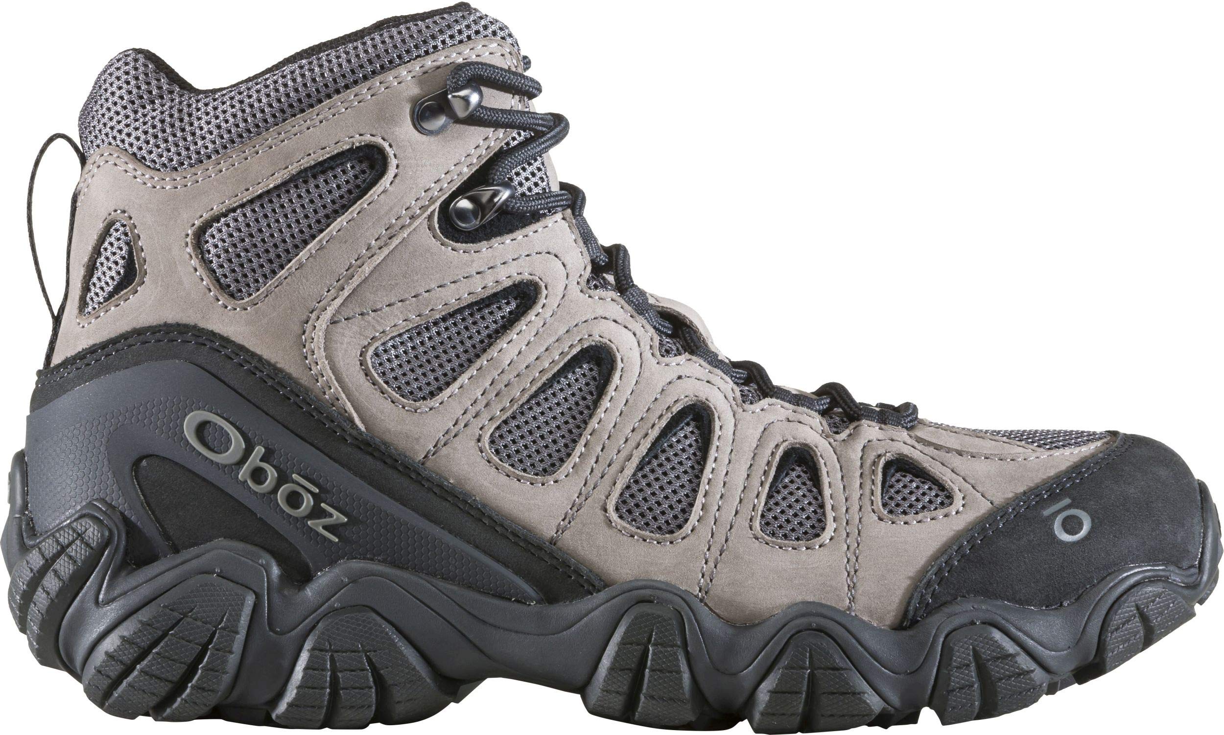 Oboz Men's Sawtooth Ii Mid Hiking Boots Ash 9