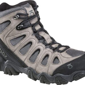 Oboz Men's Sawtooth Ii Mid Hiking Boots Ash 9