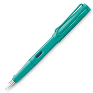 LAMY safari Fine Nib Fountain Pen with Converter Z28 Aquamarine