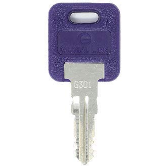 Global Link G351 Replacement Key: 2 Keys