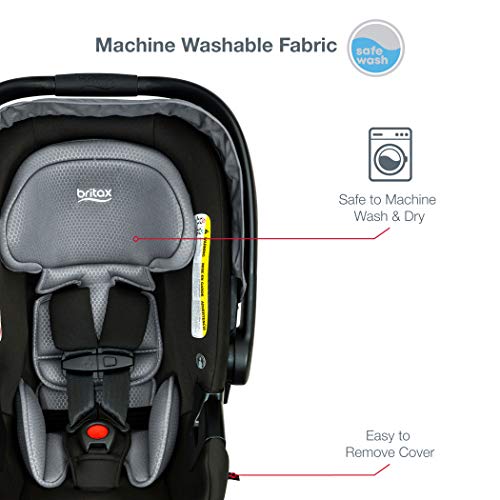 Britax B-Lively & B-Safe Gen2 Flexfit Travel System, Fog SafeWash , 2 Piece Set