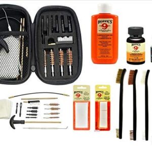 EDOG Range Warrior 27 Pc Gun Cleaning Kit - Compatible with Sig Sauer P365 Pistol - Schematic (Exploded View) Mat, Range Warrior Universal .22 9mm - .45 Kit & Tac Book Accessories Set