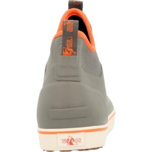 ROCKY Dry-Strike Waterproof Gray & Orange Deck Boot Size 12(M)