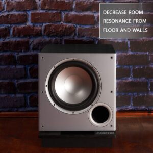 Sound Addicted VibeBoss P10 - Acoustic Isolation Platform Suitable for 8-10 inches Subwoofers (13.7'' x 15.7'' x 2.5'')