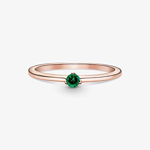 PANDORA Green Solitaire Ring