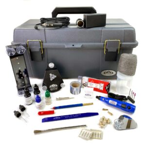 Delta Kits Windshield Repair System - Complete Mobile Auto Glass Repair Kit - Professional Grade - EZ-250S Mobile