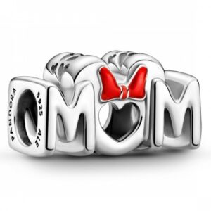 pandora disney minnie mouse bow & mom charm