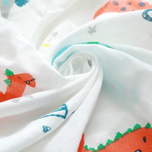 Koo-dib Muslin Swaddle Blanket for Baby Swaddles Sack 0-3 Months Neutral Receiving Baby Blankets for Boy and Girl Set of 5 Infant Newborn Swaddle Sleepsack Blankets Wrap 30x30 Inches