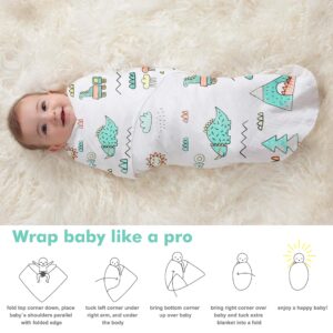 Koo-dib Muslin Swaddle Blanket for Baby Swaddles Sack 0-3 Months Neutral Receiving Baby Blankets for Boy and Girl Set of 5 Infant Newborn Swaddle Sleepsack Blankets Wrap 30x30 Inches