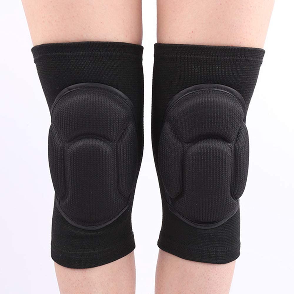 Knee Sleeves Protective Knee Pads, Thick Sponge Collision Avoidance Knee Sleeve Anti-Slip, Outdoor Climbing Sports Riding Protector Suitable for Men&Women