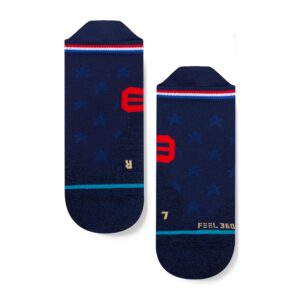 Stance Independence Tab Socks (Large, Navy)