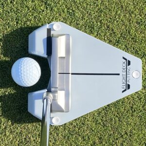 FLIGHT DECK Tour - Outdoor Use - Golf Putting Training Aid - Develop Solid & Square Impact - Original Tour Model - Trains Alignment & Perfect Impact Position - USA-made - Designed by PGA Coach