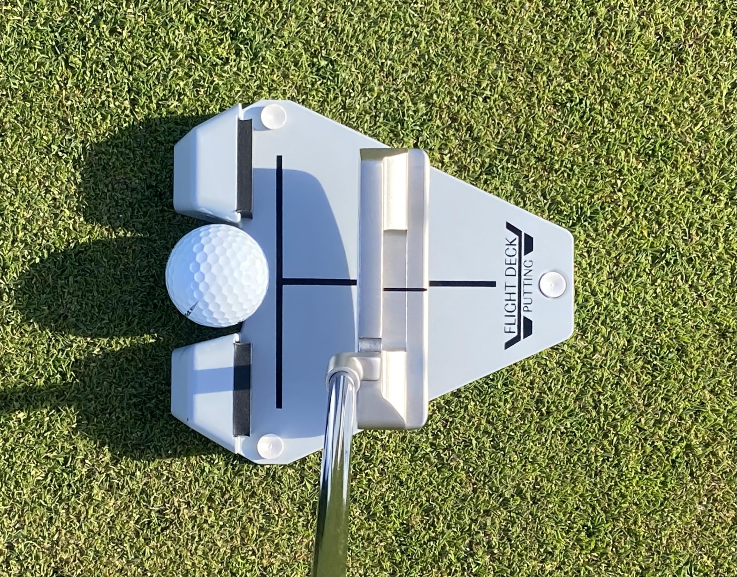 FLIGHT DECK Tour - Outdoor Use - Golf Putting Training Aid - Develop Solid & Square Impact - Original Tour Model - Trains Alignment & Perfect Impact Position - USA-made - Designed by PGA Coach