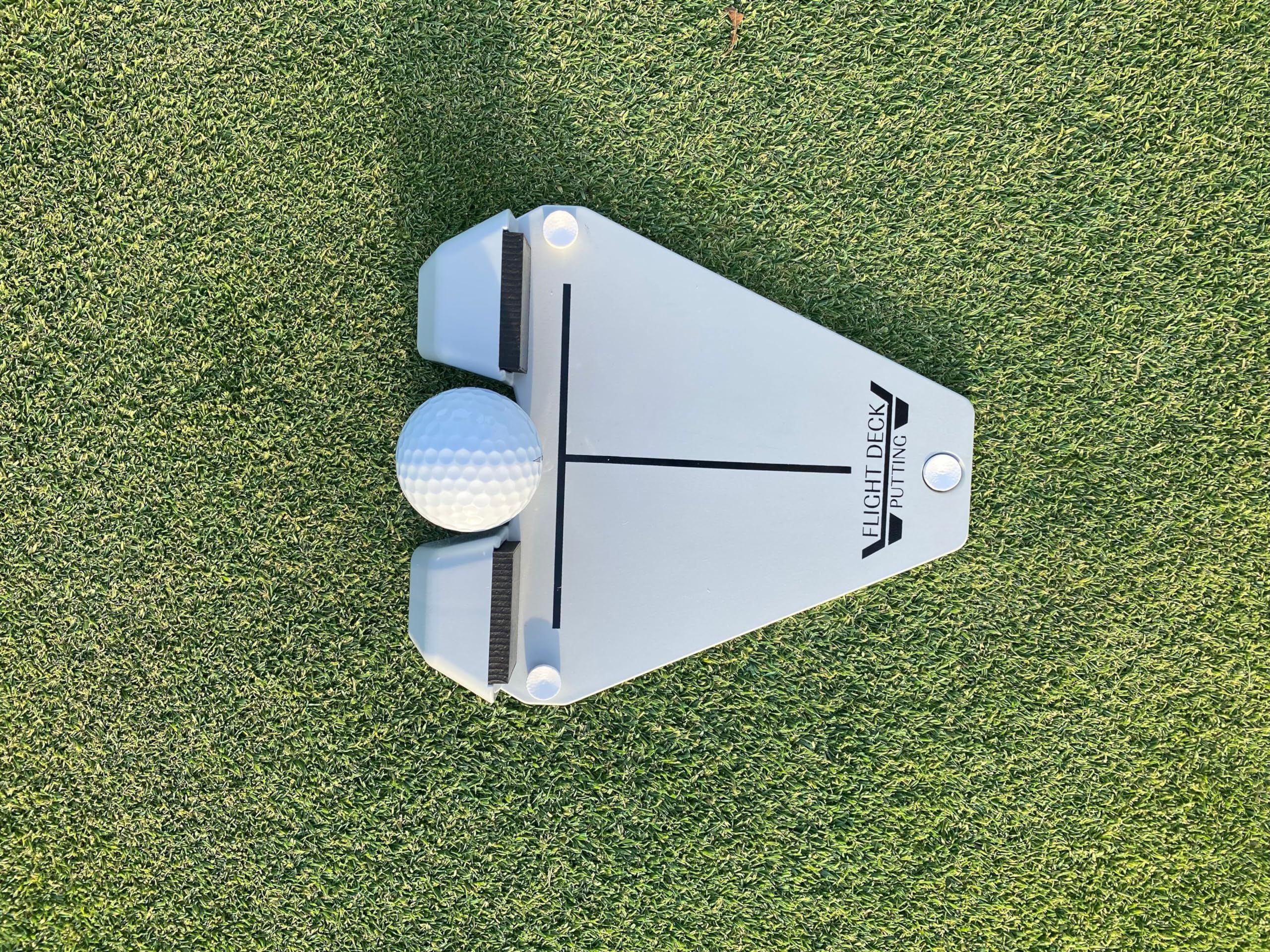 FLIGHT DECK Tour - Outdoor Use - Golf Putting Training Aid - Develop Solid & Square Impact - Original Tour Model - Trains Alignment & Perfect Impact Position - USA-made - Designed by PGA Coach