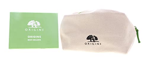 Origins Best Sellers Set for Women - 5 Pc 1oz Checks Face Wash, 3.8oz Lotion, 0.5oz Clear Charcoal Face Mask,1.62oz Serum, 1.69oz Moisturizer