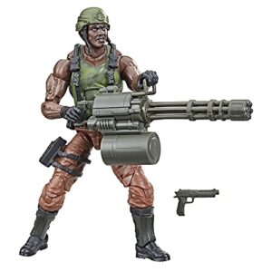 G.I. Joe Classified Series Heavy Artilery Roadblock Action Figure 28 Collectible Premium Toy 6-Inch-Scale with Custom Package Art (Amazon Exclusive)