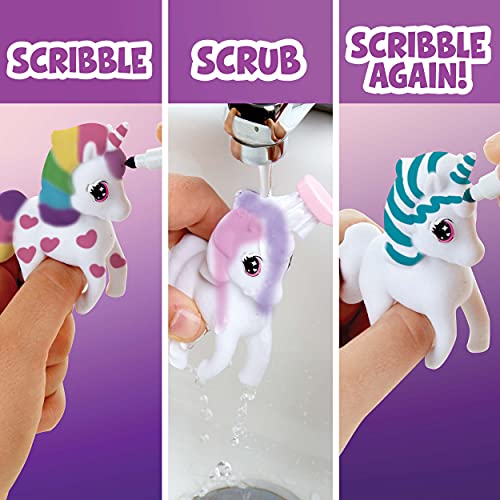 Crayola Scribble Scrubbie Toy Pet Playset, Confetti Party Pack, Coloring Toy for Kids, Gift for Ages 3, 4, 5, 6, 7