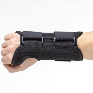 ZOFORE SPORT Carpal Tunnel Wrist Brace Support with 2 Straps and Metal Splint Stabilizer - Helps Relieve Tendinitis Arthritis Carpal Tunnel Pain - Reduces Recovery Time for Men Women - Left (L/XL)