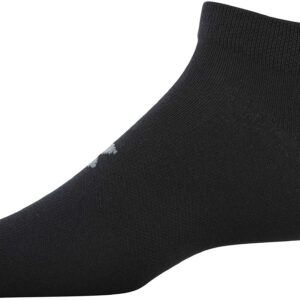 Under Armour Men's Essential Lite Low Cut Socks, 6-Pairs , Black , Large