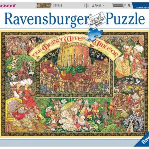 Ravensburger Windsor Wives 1000 Piece Jigsaw Puzzle for Adults - 16809 - Every Piece is Unique, Softclick Technology Means Pieces Fit Together Perfectly