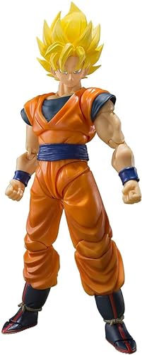 TAMASHII NATIONS - Dragon Ball Z - Super Saiyan Full Power Son Goku, Bandai Spirits S.H.Figuarts Action Figure