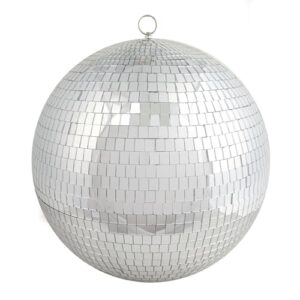 Efavormart 16" Groovy Glass Mirror Disco Ball Party Decoration for Wedding Event Birthday Party