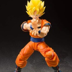 TAMASHII NATIONS - Dragon Ball Z - Super Saiyan Full Power Son Goku, Bandai Spirits S.H.Figuarts Action Figure