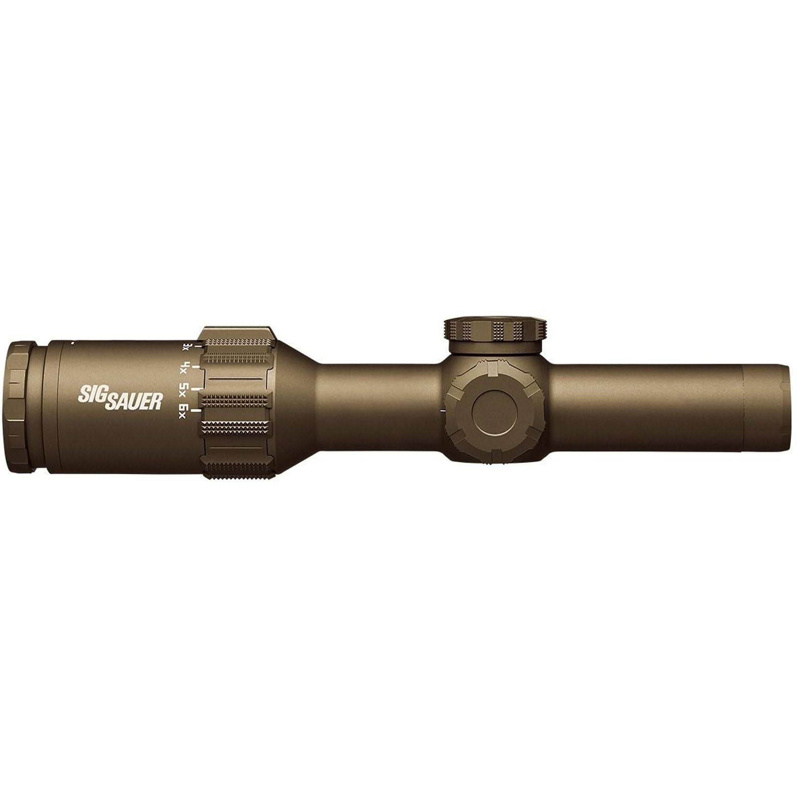 SIG SAUER TANGO6T 1-6x24mm Hunting Shooting Durable Waterproof Fogproof 30mm Tube First Focal Plane Illuminated Reticle Riflescope, DWLR6 Reticle