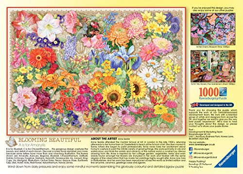 Ravensburger 16762 Blooming Beautiful 1000 Piece Jigsaw Puzzle for Adults & for Kids Age 12 and Up