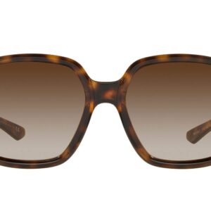 Ray-Ban Rb4347 Powderhorn Square Sunglasses, Havana/Brown Gradient Dark Brown, 60 mm