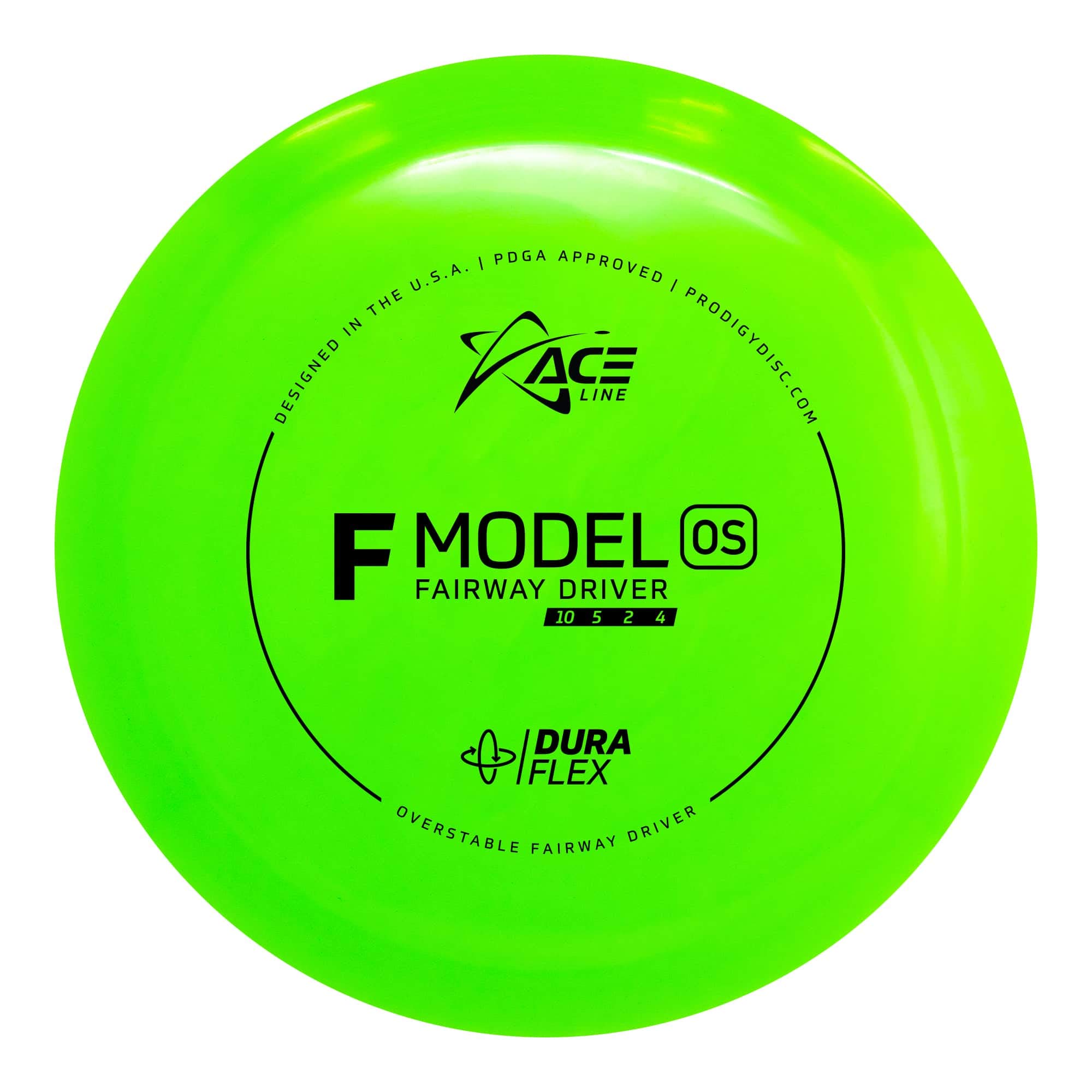 Prodigy Disc Ace Line DuraFlex F Model OS Fairway Driver Golf Disc [Colors May Vary] - 170-176g