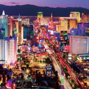 MasterPieces 1000 Piece Jigsaw Puzzle for Adults, Family, Or Youth - Las Vegas Panoramic - 13"x39"