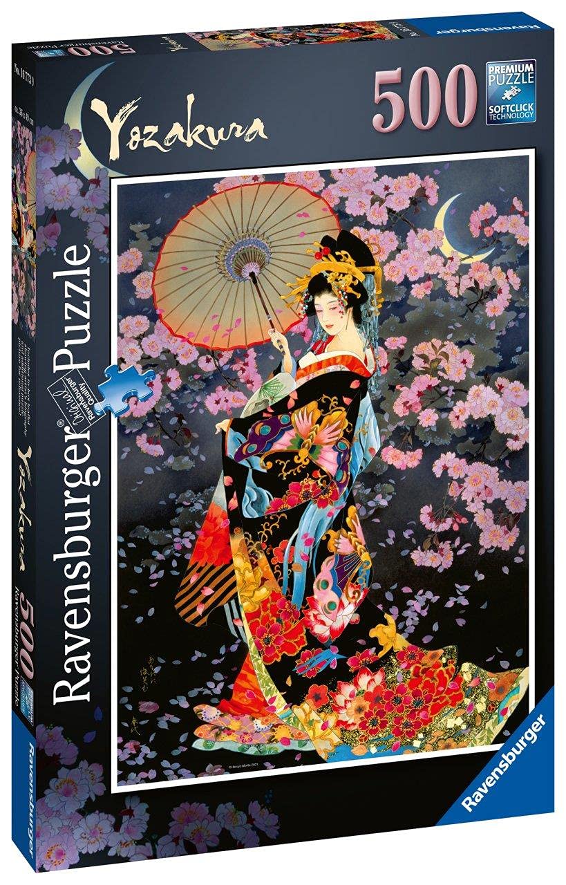 Ravensburger Yozakura 500 Piece Jigsaw Puzzle for Adults & Kids Age 10 Years Up