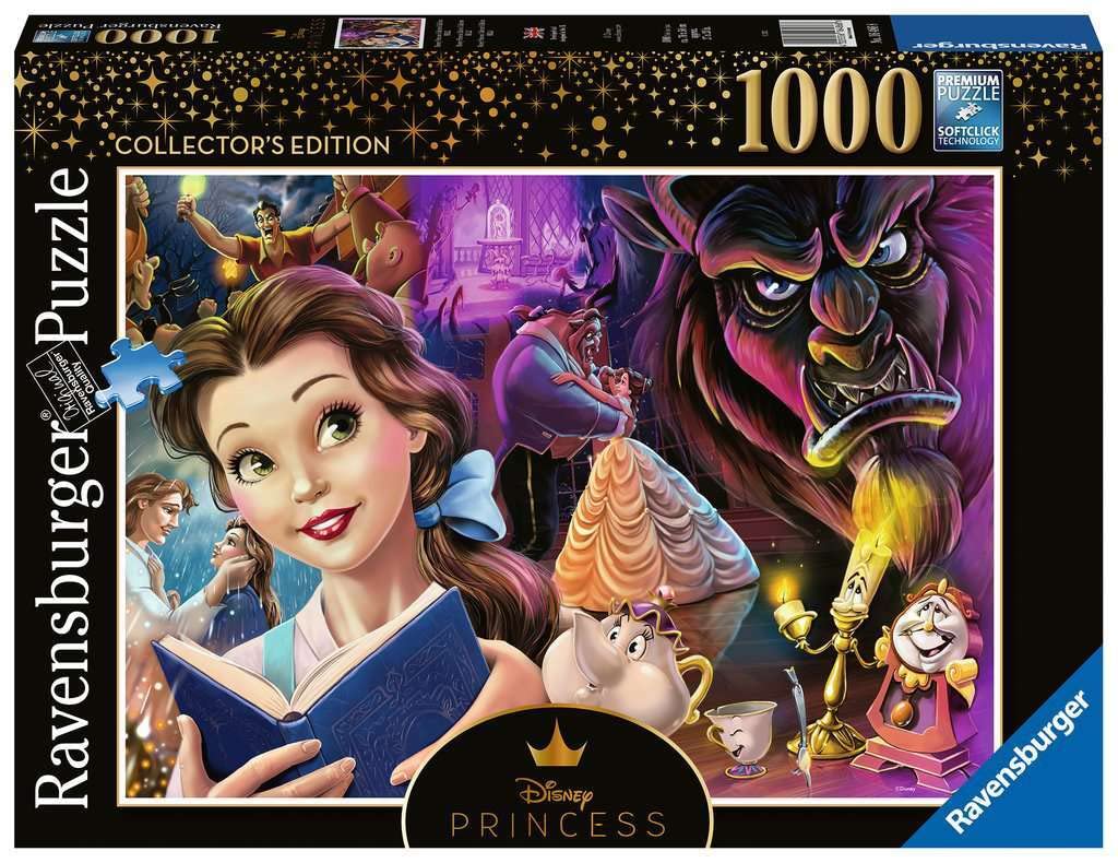 Ravensburger 16486 Belle - Heroines Collection - 1000 PC Puzzles for Adults – Every Piece is Unique, Softclick Technology Means Pieces Fit Together Perfectly