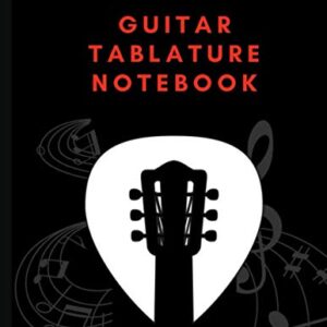 Guitar Tablature Notebook with Extra Charts: Blank Guitar Tablature Paper, Standard Tab Manuscript Paperback Chord Chart Ukulele Strumming Bonus