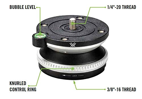 Vortex Optics Pro Tripod Leveling Head