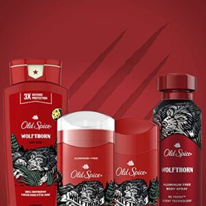 Old Spice Aluminum Free Body Spray for Men, Wolfthorn, 5.1 Oz