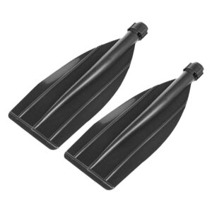 besportble 2pcs lightweight kayak canoe boat paddle leaf oar replacement accessories oar blades