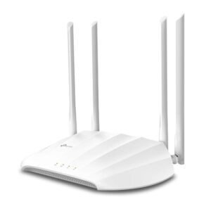 tp-link ac1200 wireless gigabit access point desktop wi-fi bridge mu-mimo & beamforming supports multi-ssid/client/range extender mode 4 fixed antennas passive poe powered (tl-wa1201)