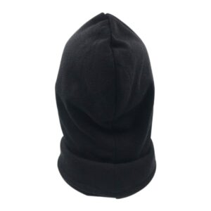 DAG Gear Hooded Scarf (Black Solid)