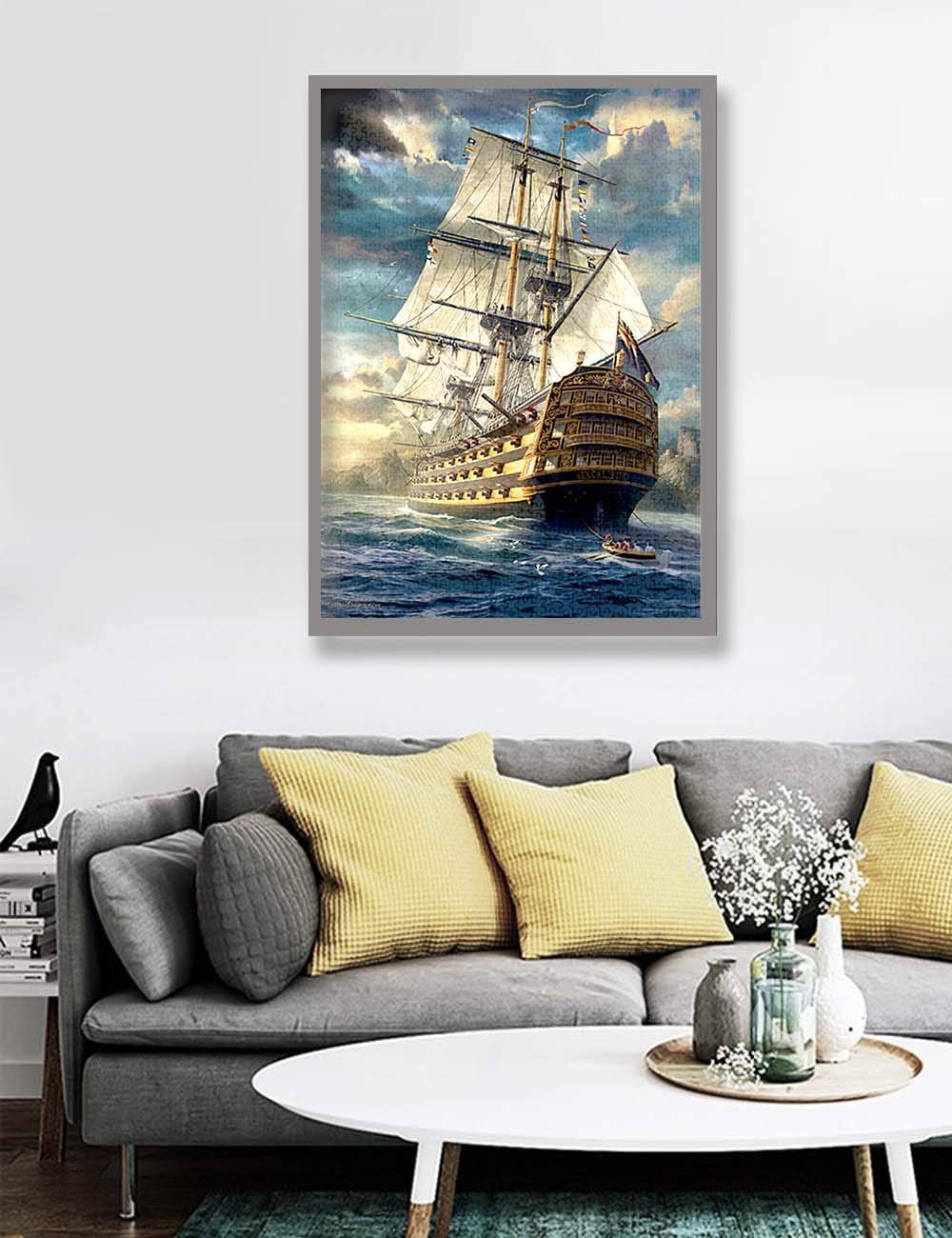 Dxles 1000 Piece Jigsaw Puzzle, The Great Voyage Puzzle for Adults and Kids Children Educational Toys (The Great Voyage)