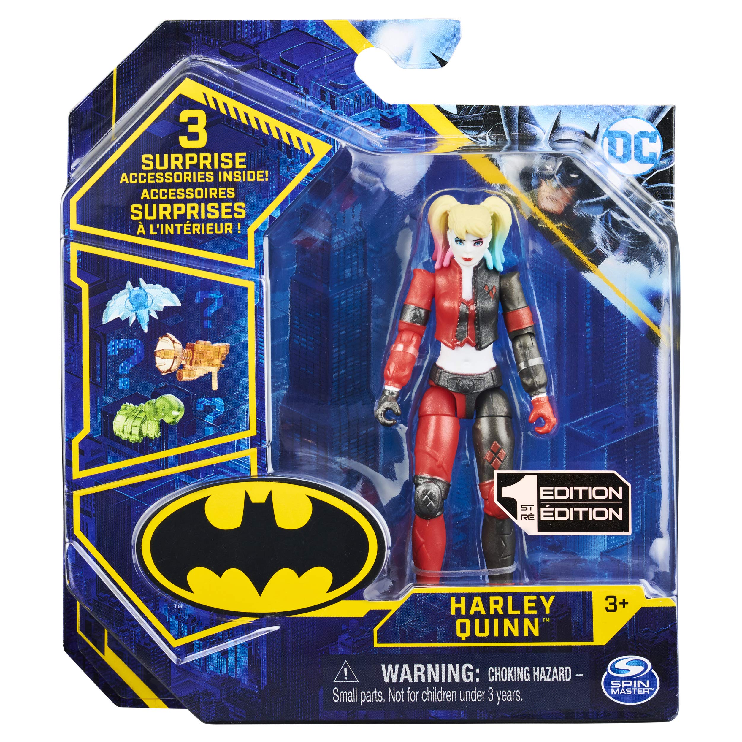 DC Batman 2021 Harley Quinn 4-inch Action Figure by Spin Master