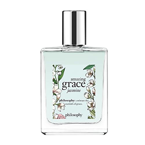 philosophy amazing grace jasmine eau de toilette - alluring & sensual women's perfume - with notes of jasmine, bergamot & musk - luxury perfume for women - long lasting fragrance