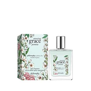 philosophy amazing grace jasmine eau de toilette - alluring & sensual women's perfume - with notes of jasmine, bergamot & musk - luxury perfume for women - long lasting fragrance