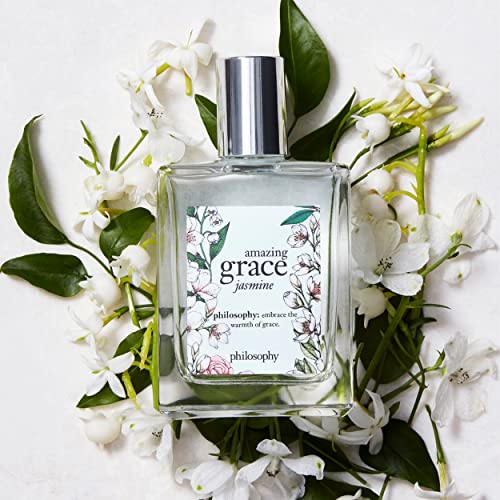 philosophy amazing grace jasmine eau de toilette - alluring & sensual women's perfume - with notes of jasmine, bergamot & musk - luxury perfume for women - long lasting fragrance