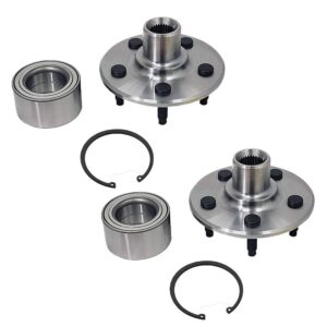 autoround 521000 [2-pack] rear wheel bearing and hub assembly compatible with ford explorer/mercury mountaineer 2002-2010, lincoln aviator 2003-2005, explorer sport trac 07-10