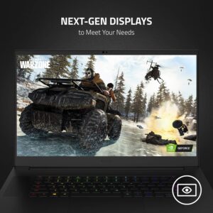 Razer Blade Pro 17 Gaming Laptop 2021: Intel Core i7-10875H 8-Core, NVIDIA GeForce RTX 3060, 17.3" FHD 360Hz, 16GB RAM, 512GB SSD - Chroma RGB - Thunderbolt 3 - SD Card Reader